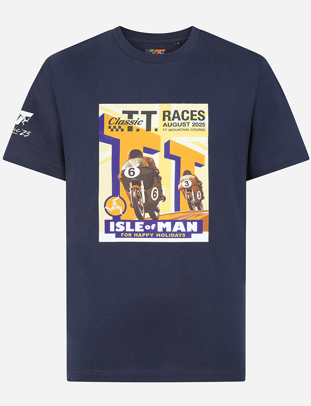 Classic TT Races T-Shirt - Navy